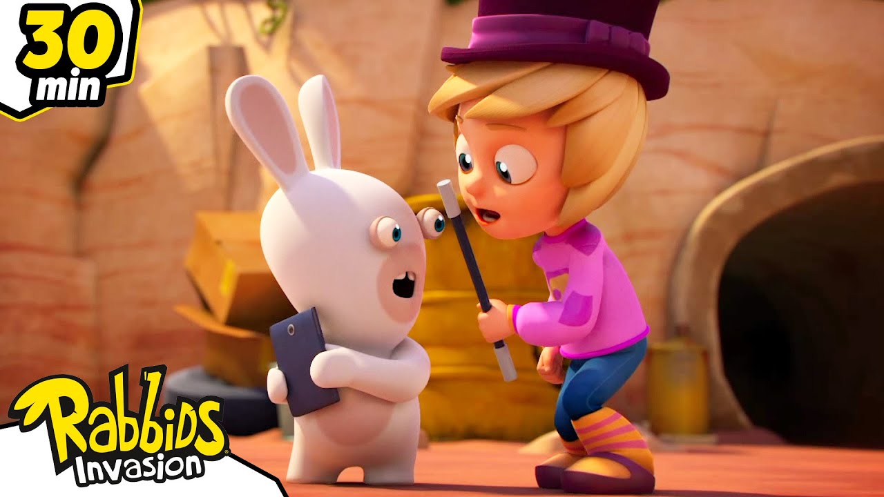 Magic among the Rabbids 🪄✨ | RABBIDS INVASION 🐰 | 30mn Compilation | Cartoon for kids