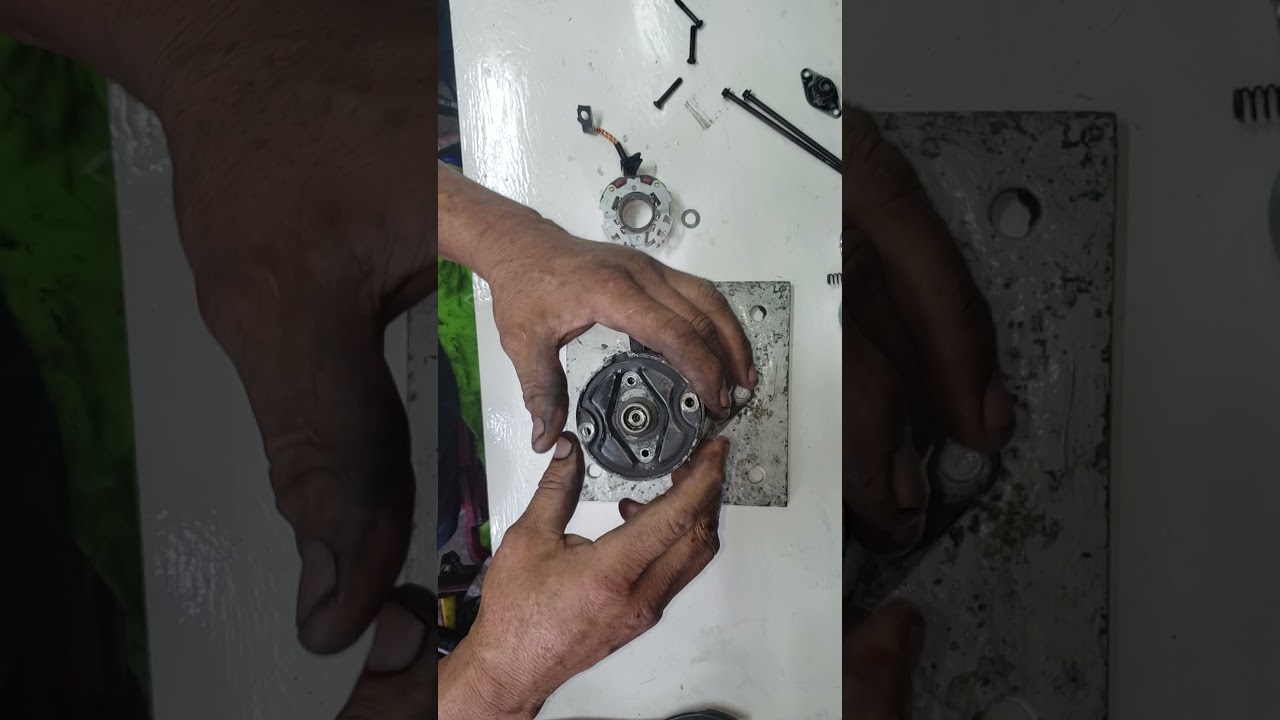 MOTOR DE ARRANQUE DE NISSAN PICK  UP.  COMO REPARARLA.