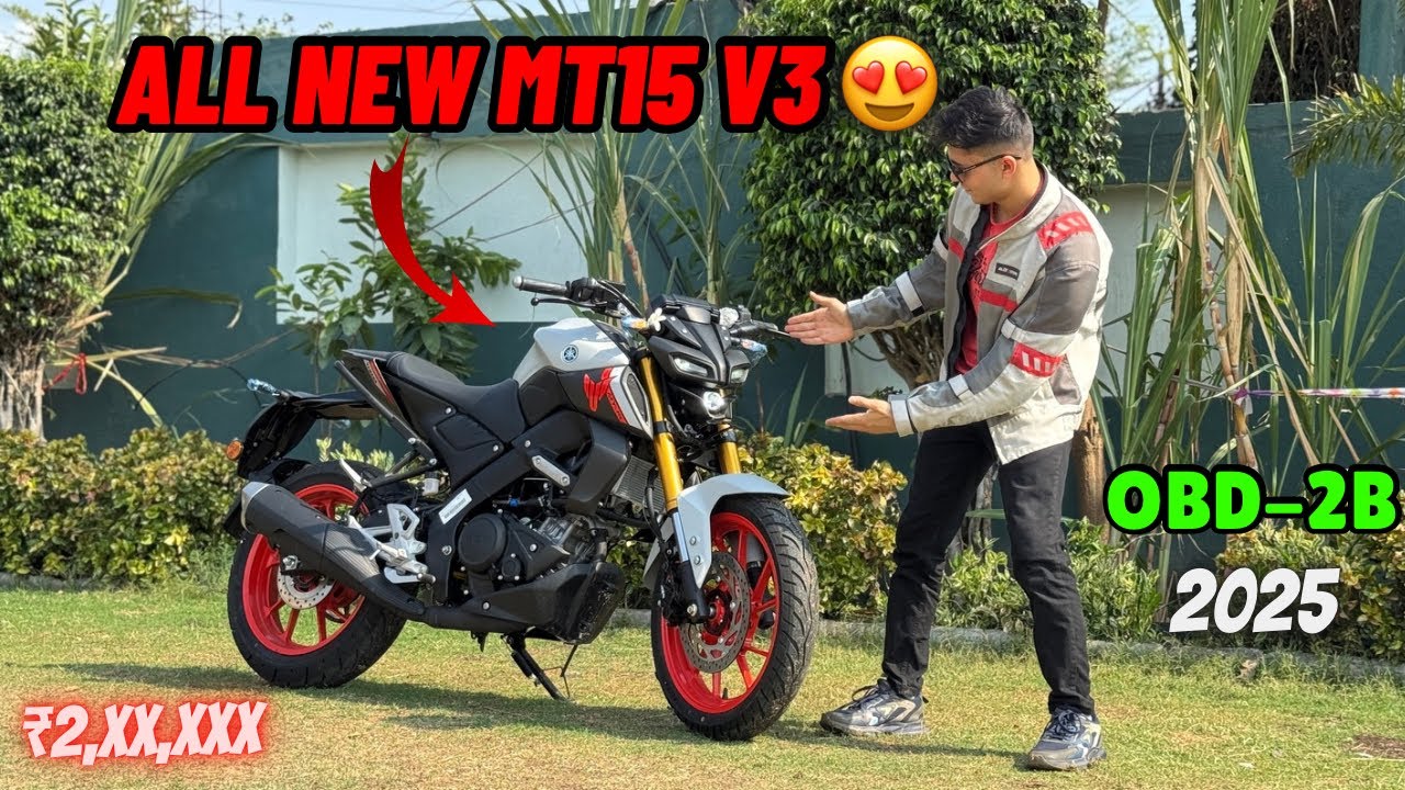 2025 Yamaha MT15 New Model 🔥 | MT15 V3 Ice Fluo |
