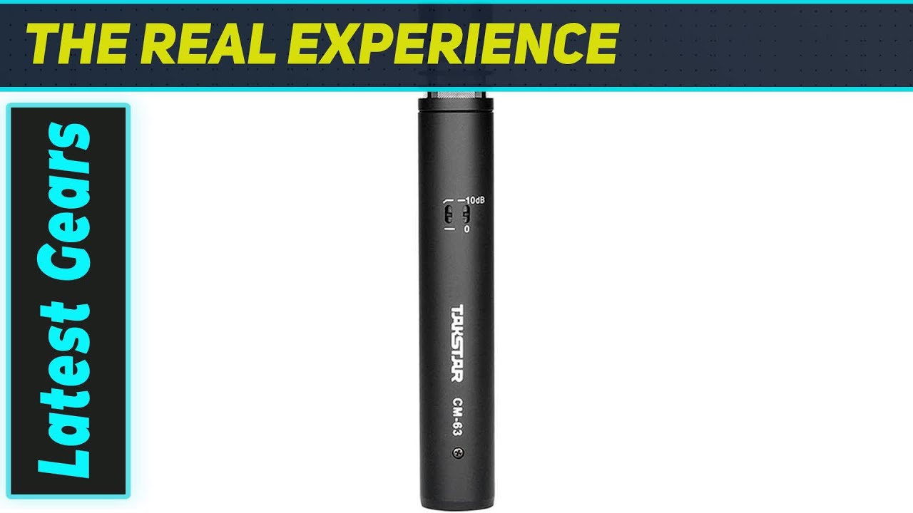 TAKSTAR CM-63: The Ultimate Professional Instrument & Vocal Microphone