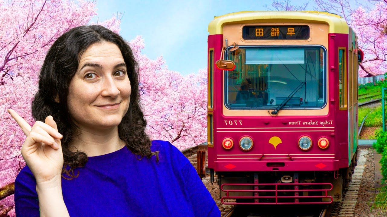 Recorremos TOKIO EN EL TRANVÍA HISTÓRICO DE LOS SAKURA 🌸 SAKURA TRAM