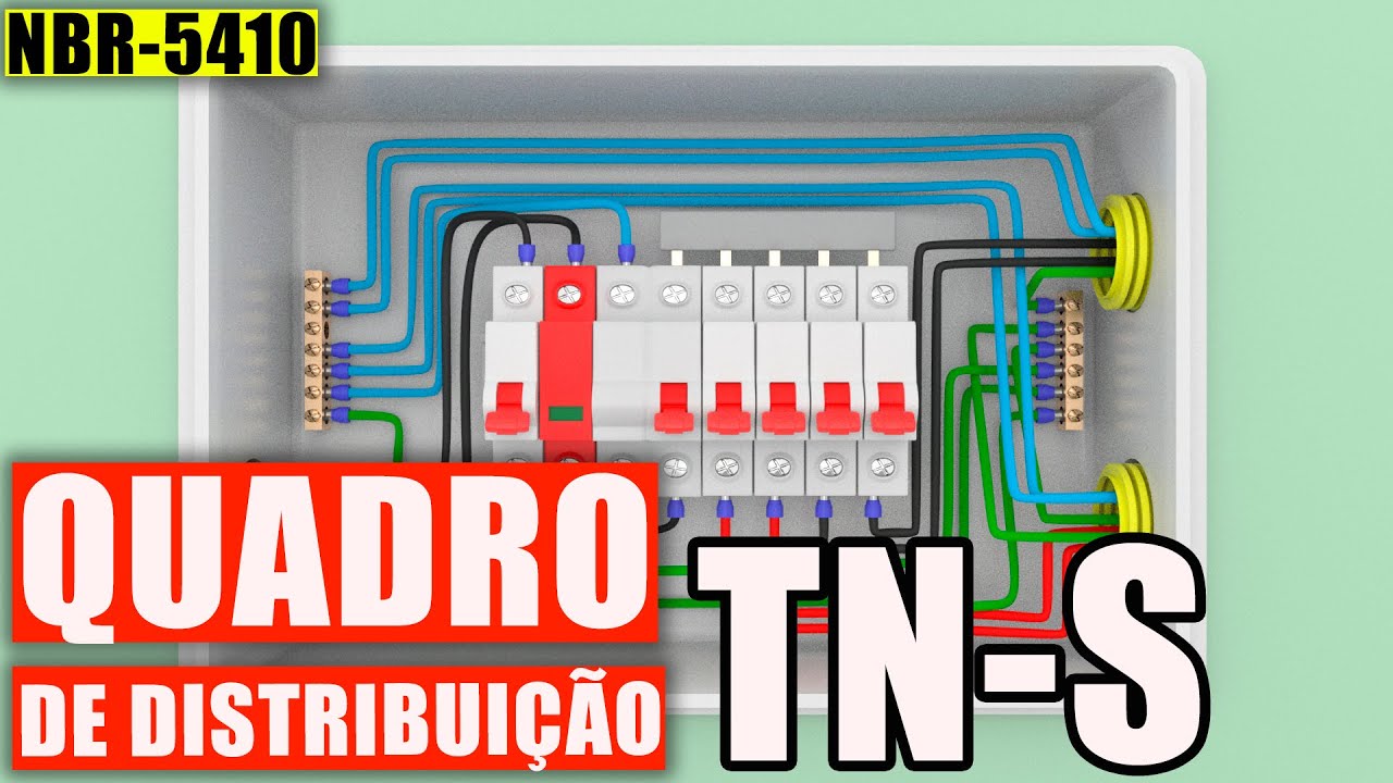 ATERRAMENTO TN-S DENTRO DO QUADRO DE DISTRIBUI&Ccedil;&Atilde;O