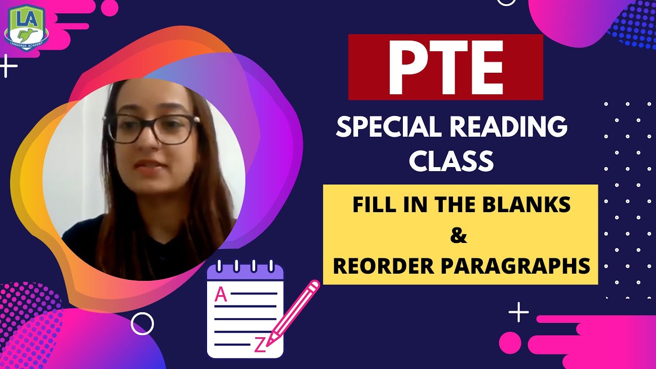 PTE Reading Practice Class | Fill in the Blanks | Reorder Paragraph | Grammar Rules and Tricks |