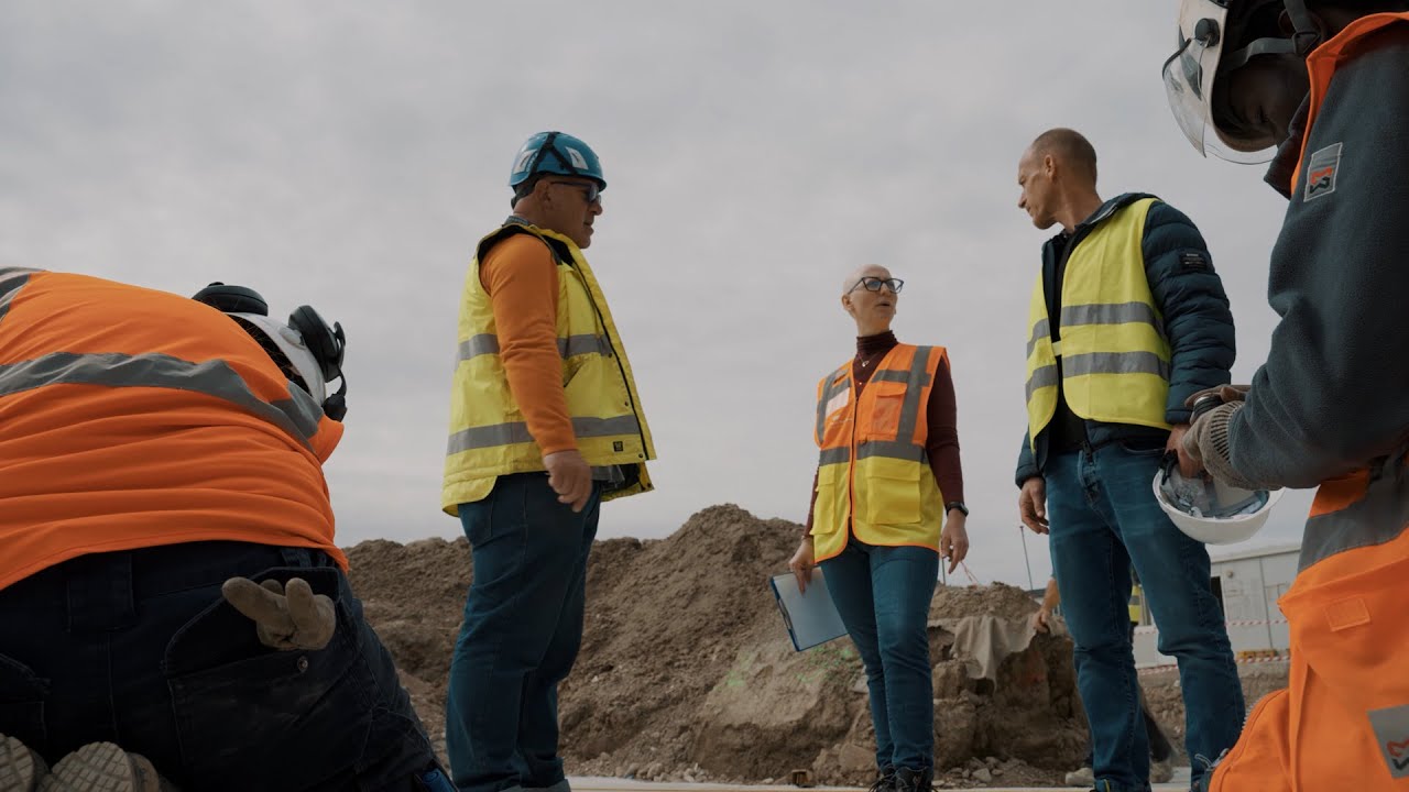 Nel cantiere del nuovo parcheggio multipiano!