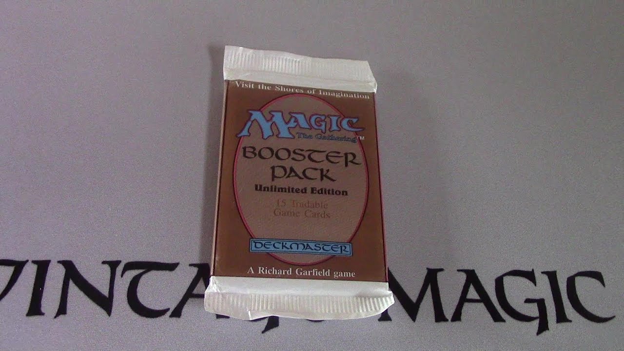 Unlimited booster 16 Time Walk opened! Magic the Gathering MTG! Openboosters! Retitled!