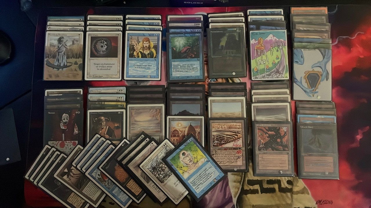MTG Texas Old School Deck Tech The Deck Designed by legendary Brian Weissman Updated Video