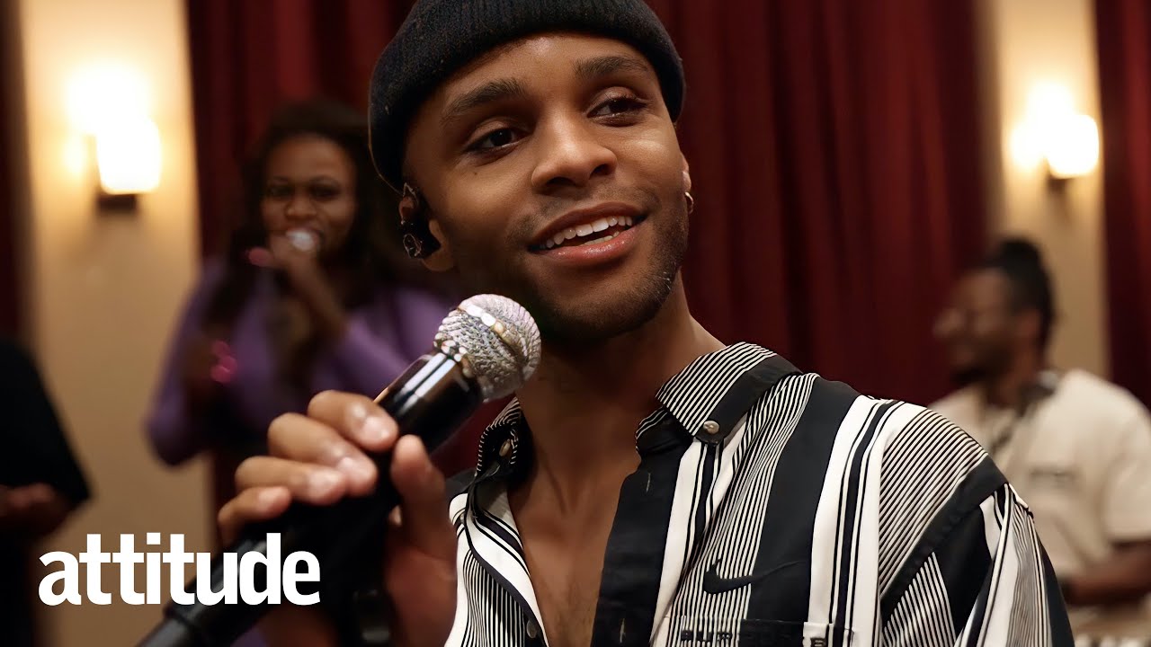 Pose's Dyll&oacute;n Burnside performs 'Heaven' for Attitude Pride at Home