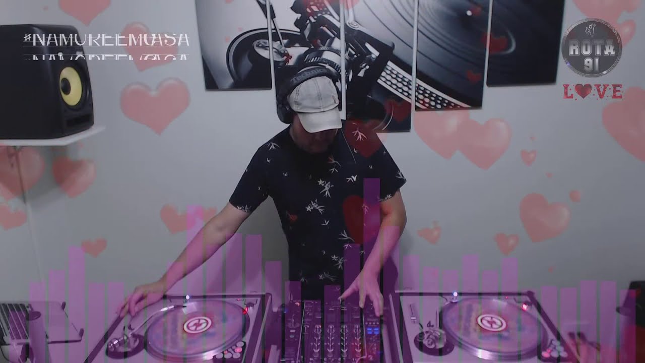 12/06/2020 - Bloco 1 - S&eacute;rgio Borsari & Ronan C & Mauricio Animal - 80's & 90's & Rom&acirc;nticas