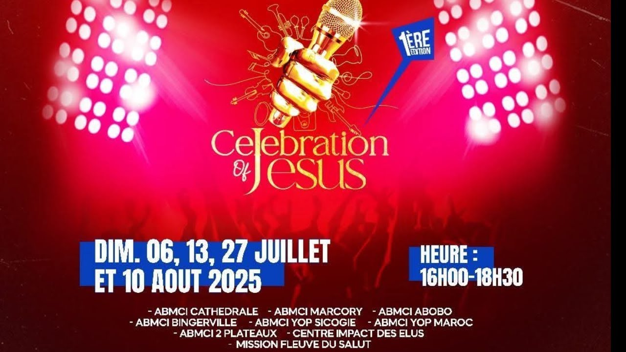 CELEBRATION OF JESUS 1ere EDITION