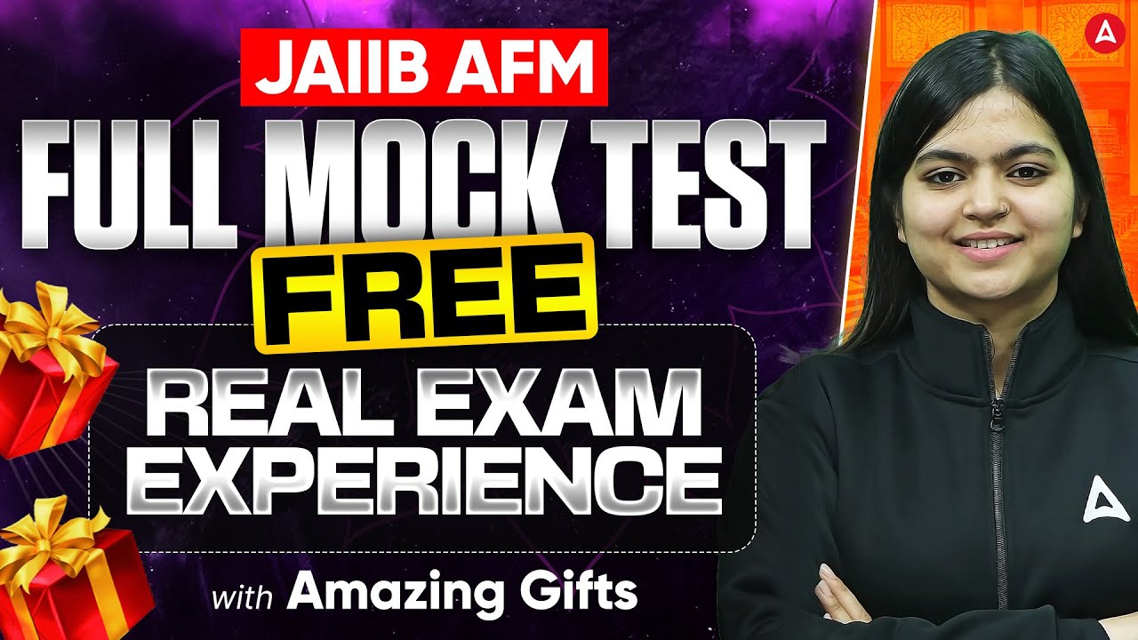 Пробный тест JAIIB AFM | Подготовка к реальному экзамену | CA Аарти Патхак