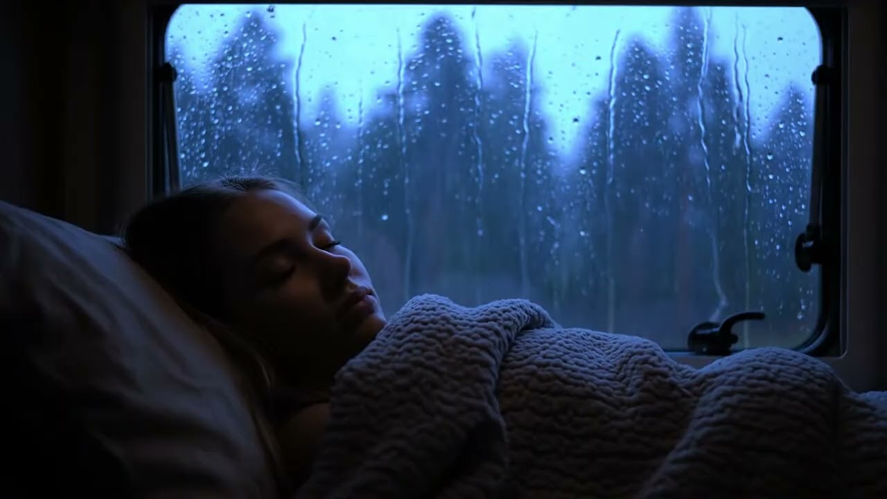 Deep Relaxation with Heavy Rain and Thunderstorm Sounds