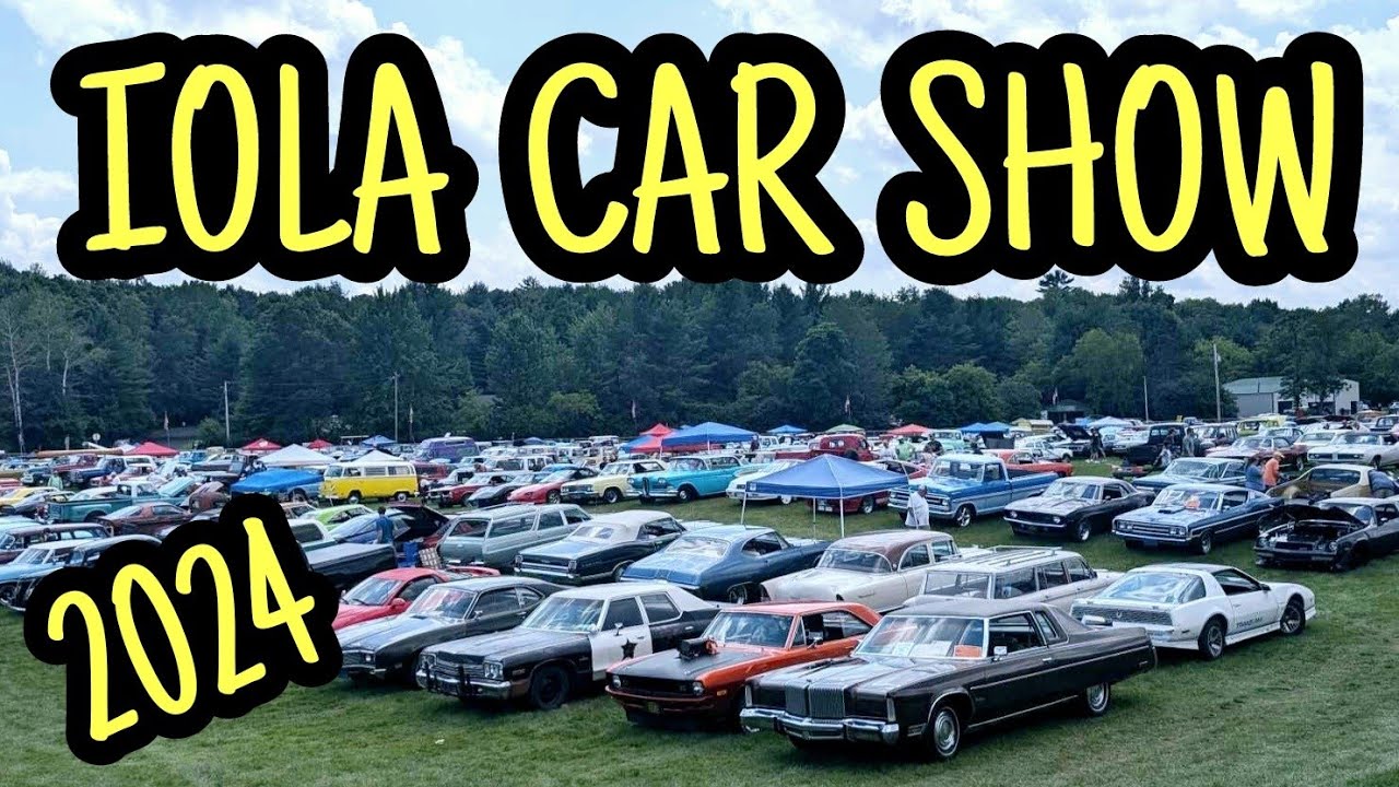 IOLA CAR SHOW 2024 - WISCONSIN CLASSIC CAR SHOW - July 11th, 2024