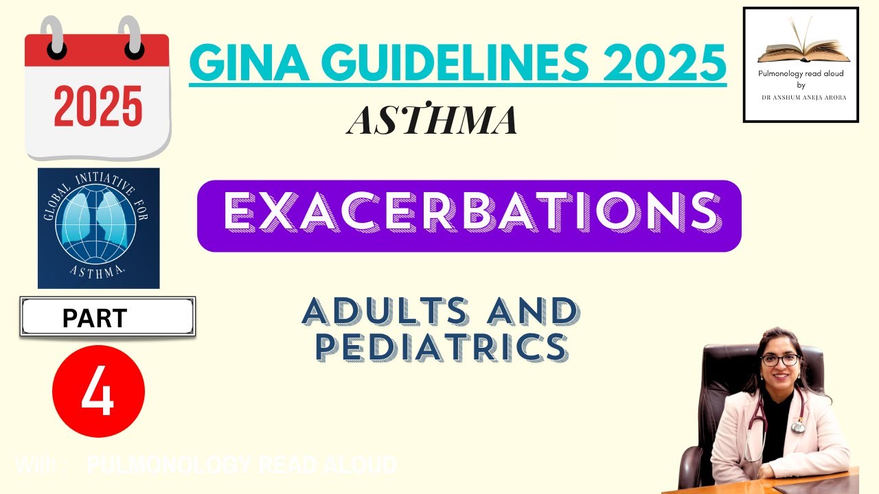 GINA 2025 series finale: Asthma Exacerbations: PART 4