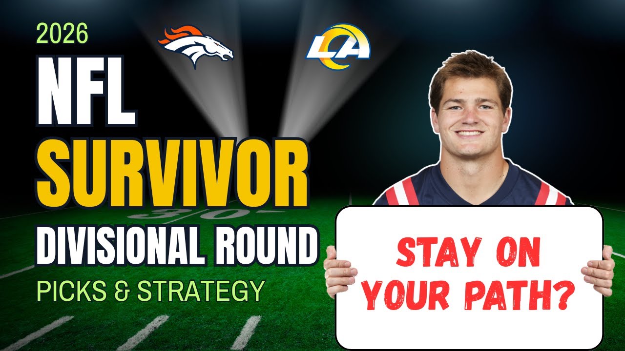 NFL Survivor Picks Divisional Round | Stay on Your Path?