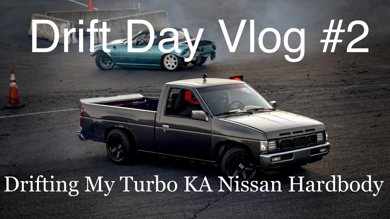 Drift Day Vlog #2 - Drifting My Turbo Nissan D21 Hardbody -  #hardbody #d21 #ka24e #minitruck