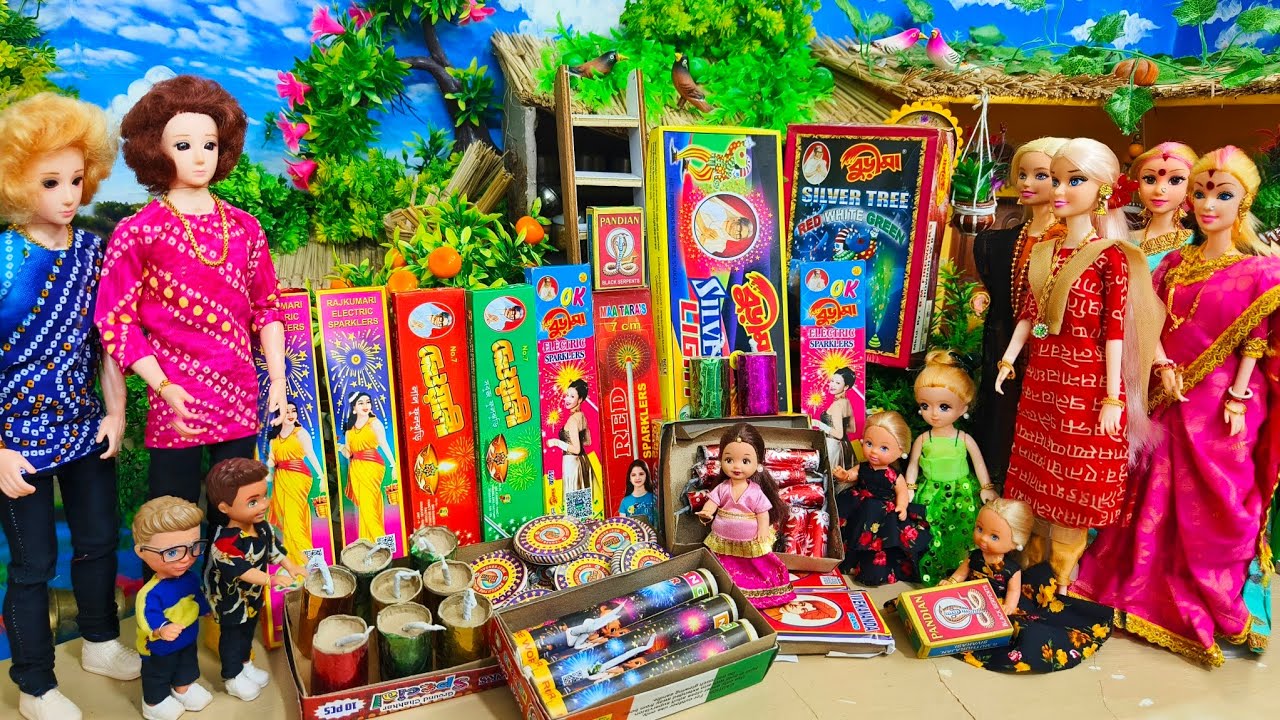 My Little Pari Part-618 || Diwali 🎇 তে পরীরা প্রচুর বাজি কিনলো || Putuler golpo