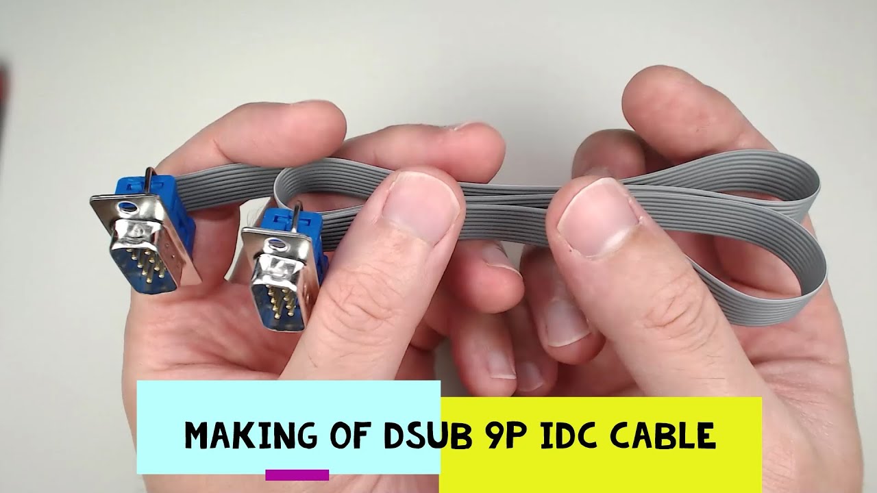 Making of DSUB IDC Cable - Aug 16th, 2021