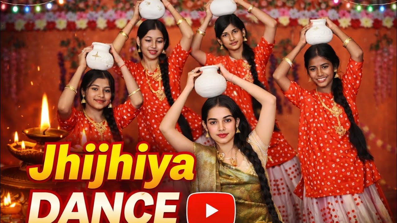 Jhijhiya Dance// The Traditional Folk Dance Of Bihar #yt #bihar #dance #jhijhiya #traditional 