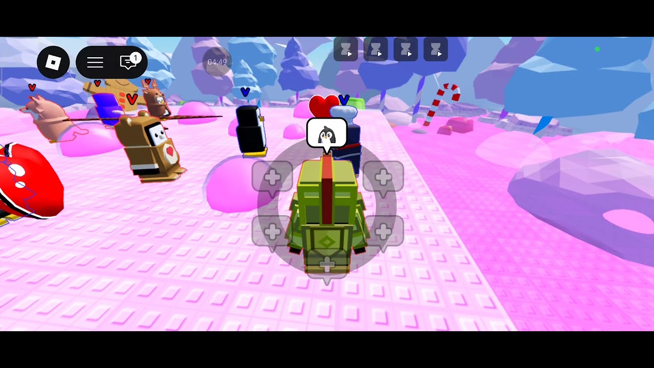 Jugando a los pingüinos 