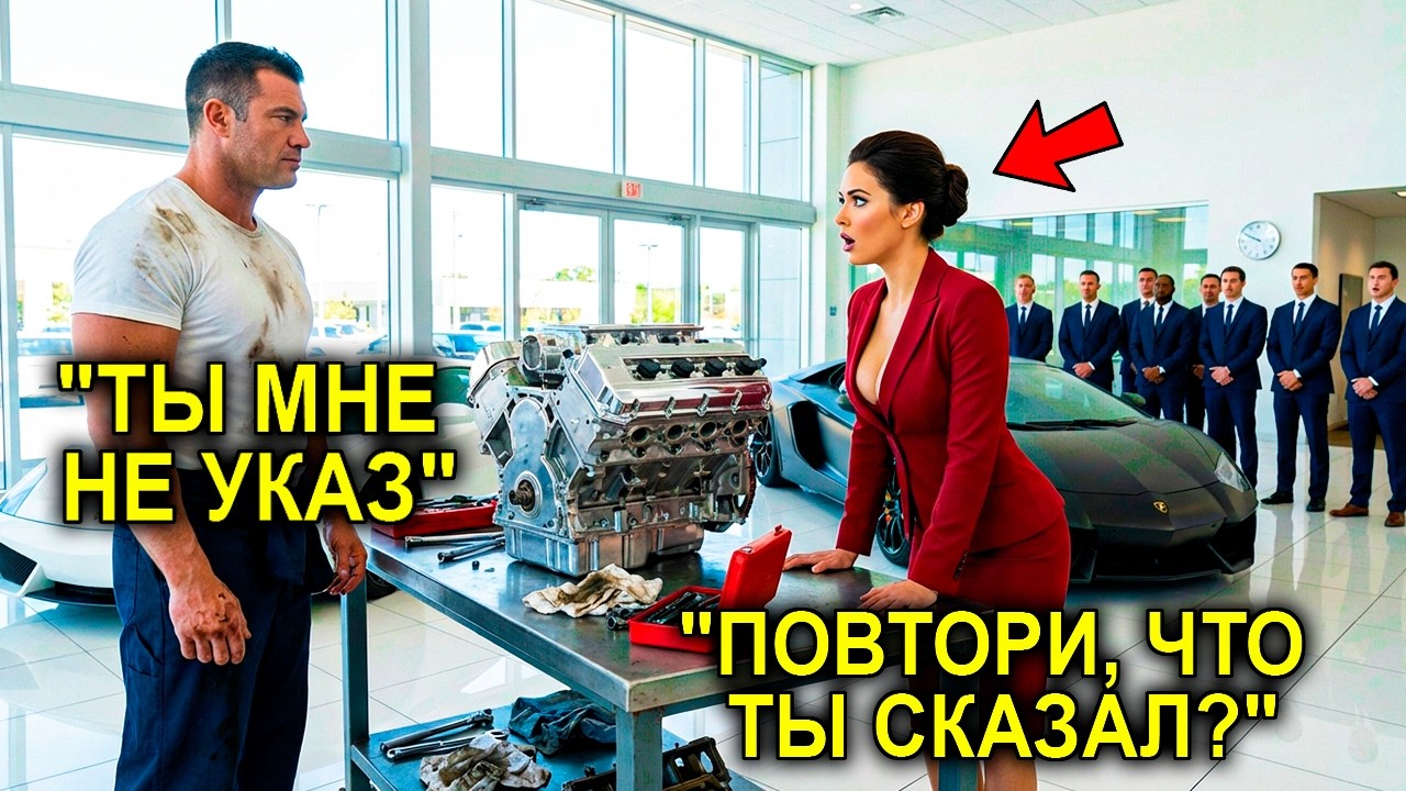 Миллионерша СМЕЯЛАСЬ Над Грязным Механиком — НО Одна Фраза На ЯПОНСКОМ Заставила Её Онеметь От Шока
