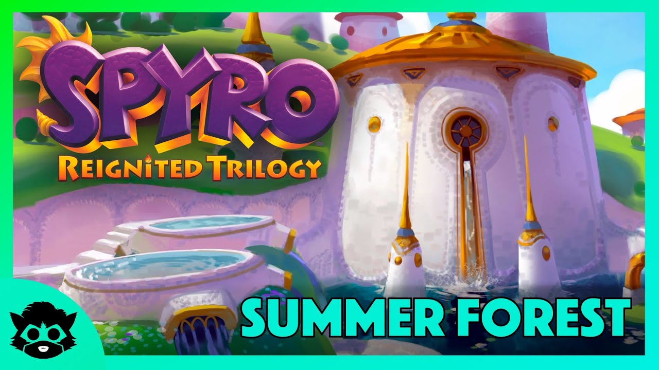Spyro 2 (Reignited) | Part 2: Summer Forest 100% (All Gems & Orbs)