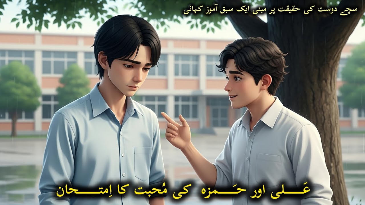 Ali or Hamza ki Muhabbat ka imtehan Moral Story | New Urdu Kahani Animated Cartoon Video | Kahaniya 
