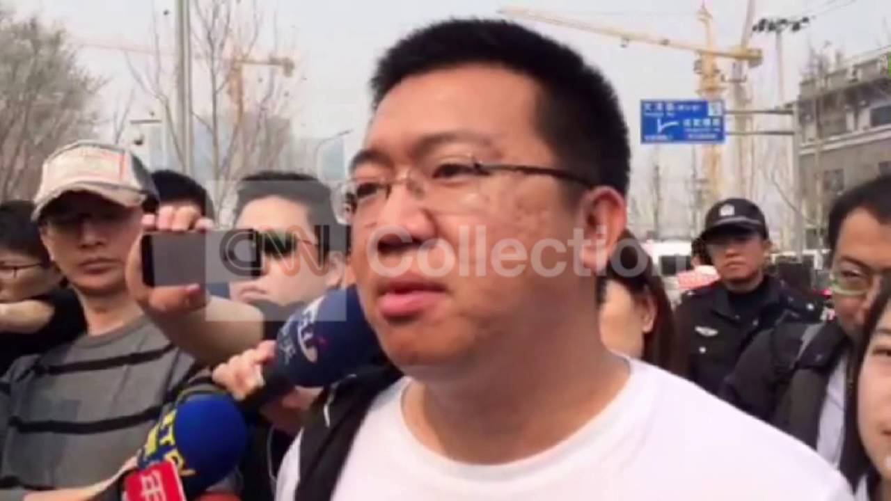 FAMILIES IN BEIJING PROTEST MALAYSIAN AIRLINES