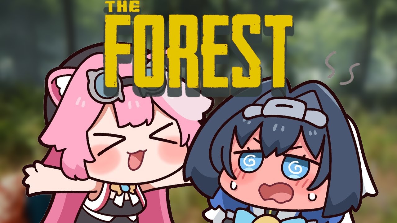 【The Forest】 Yay Camping With @holoen_raorapanthera