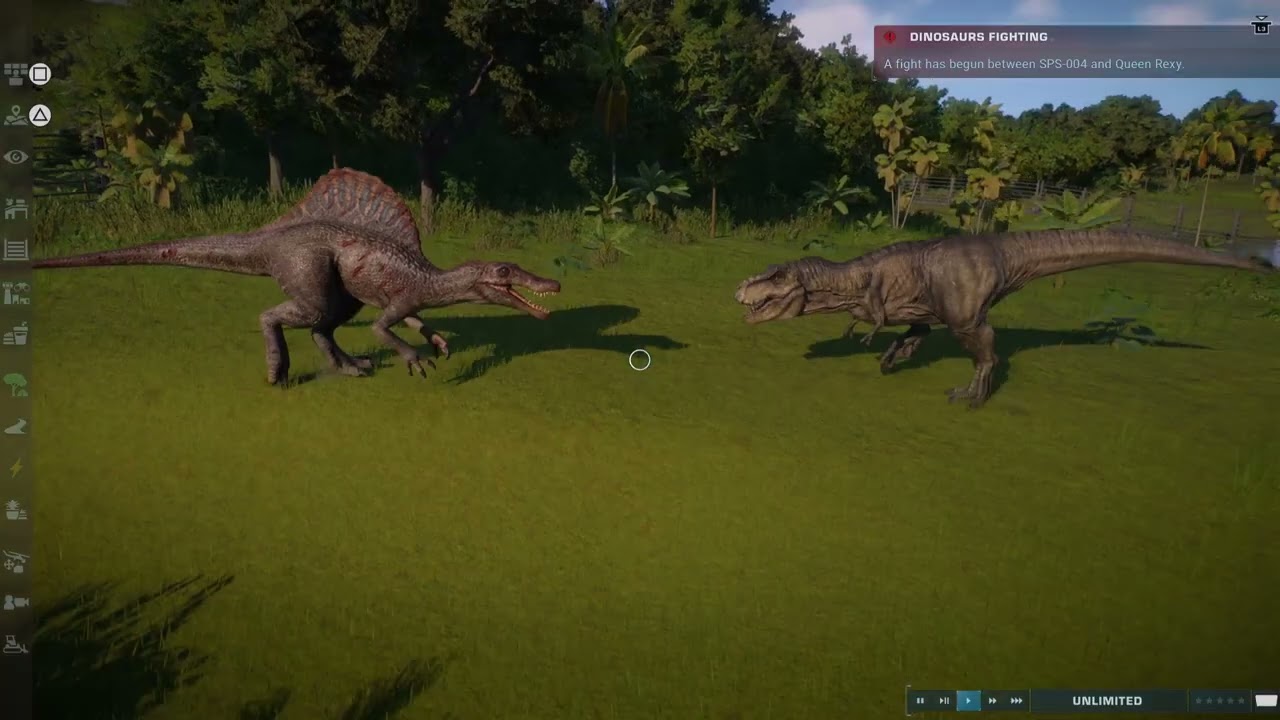 Queen Rexy VS JP3 Spino😱
