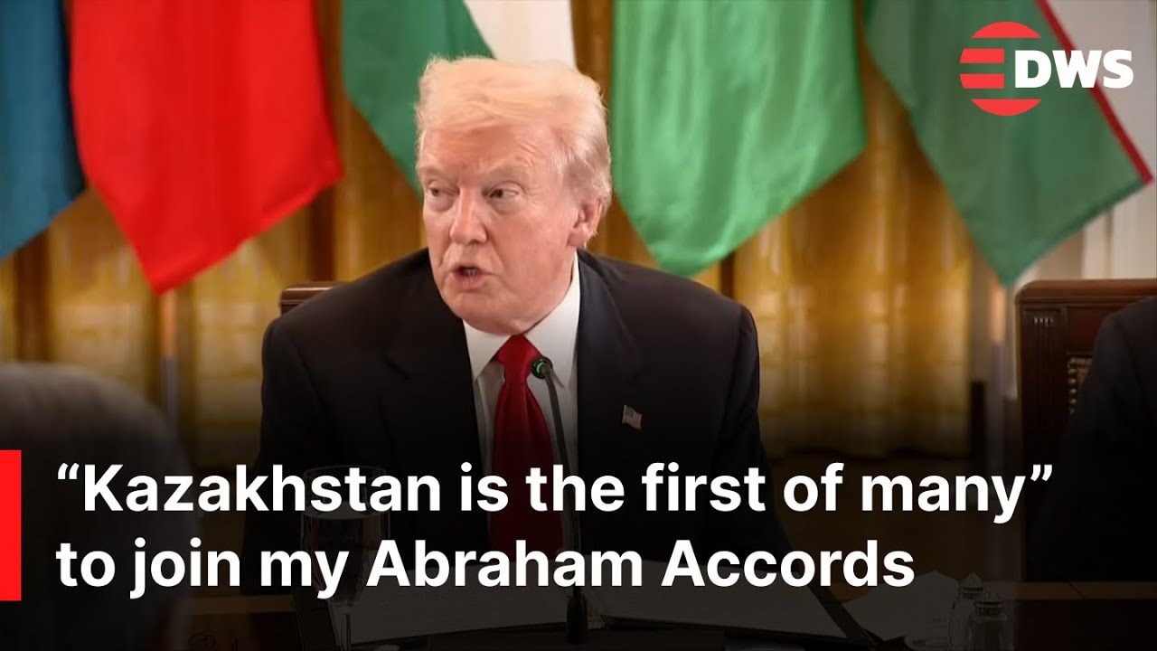BIG NEWS: Trump announces Kazakhstan&rsquo;s entry into Abraham Accords, first of his 2nd term | AC1G