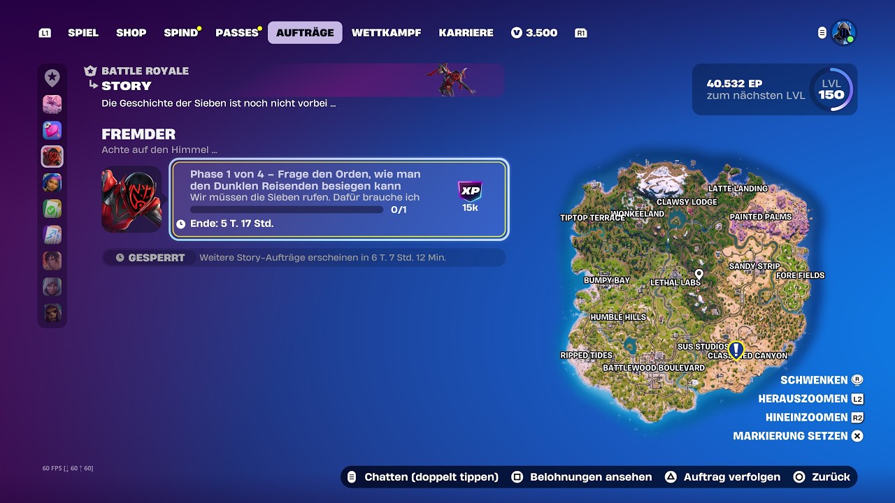 WIR RUFEN DIE SIEBEN - FREMDER STORYAUFTRÄGE IN FORTNITE CH7 S1