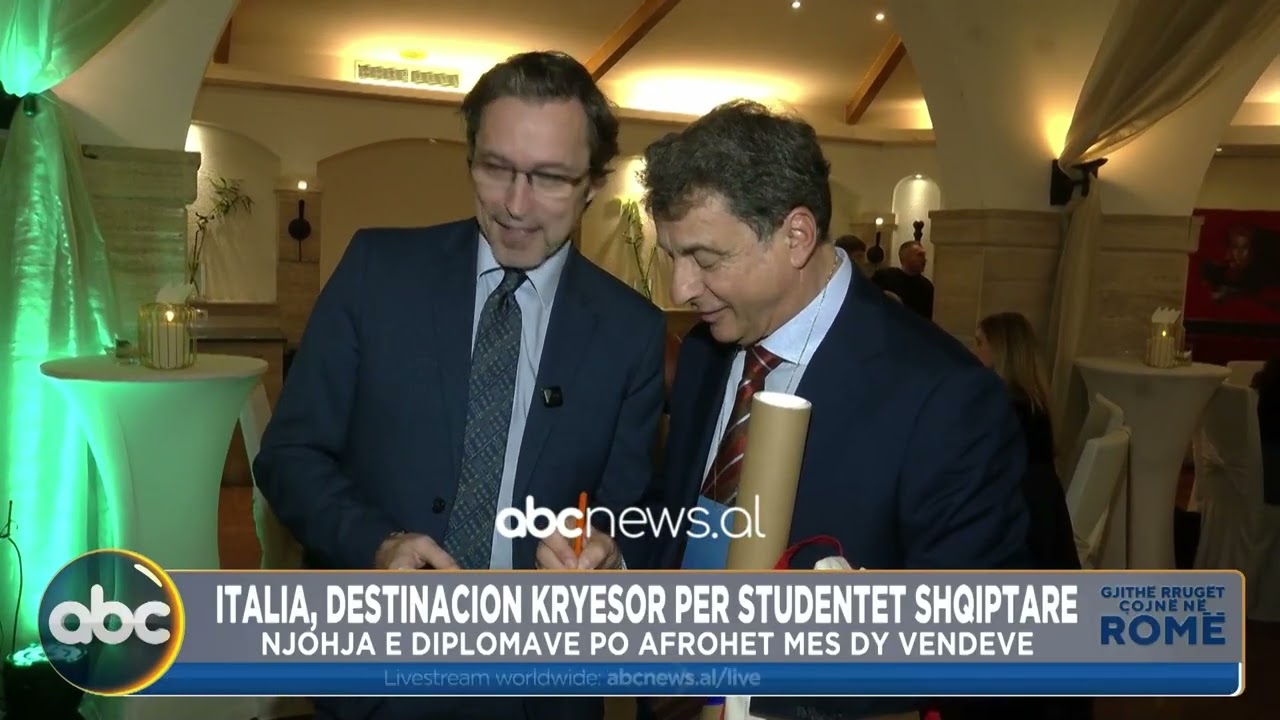 Njohja e diplomave afron  Shqipërinë me Italinë | ABC News Albania