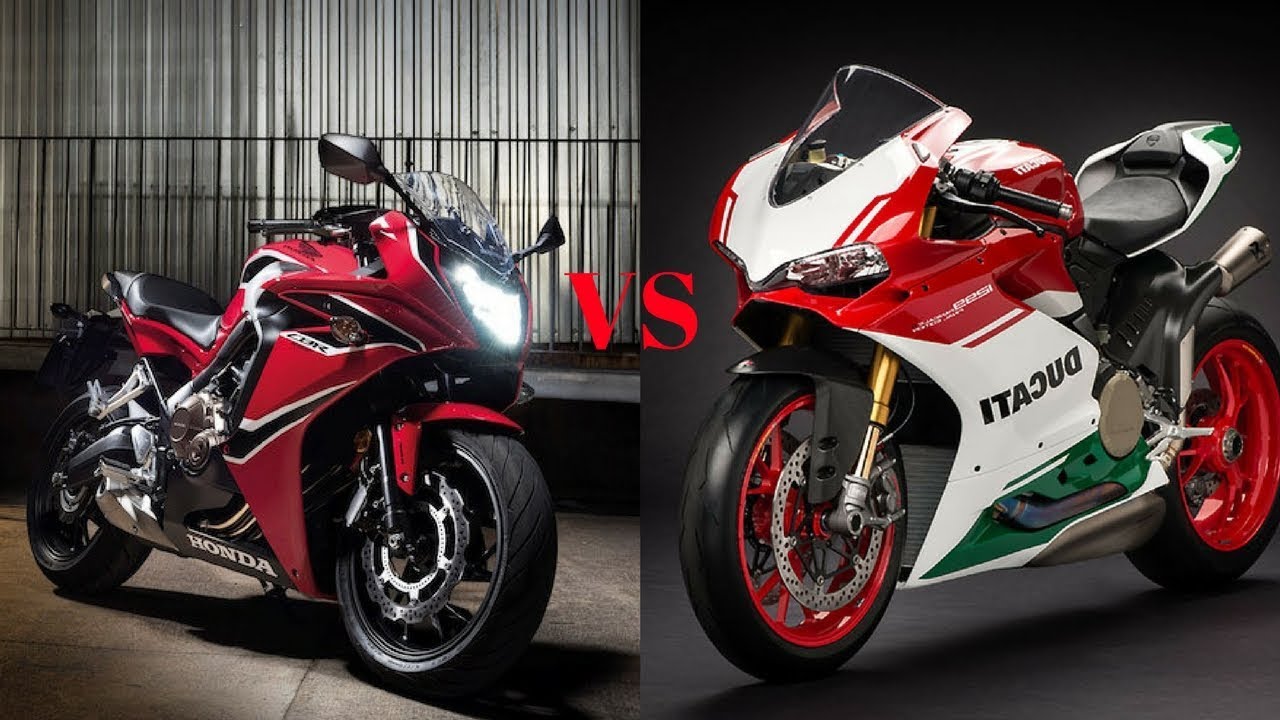 AMAZING!!!2018 Ducati Panigale 1299 R Final Edition VS 2018 Honda CBR650F ABS