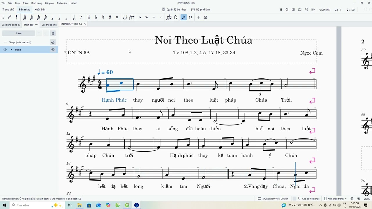 Noi theo luật chúa Đáp ca
