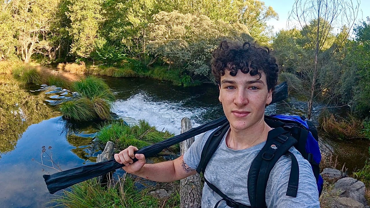 Noche de SOLO Camping & Pesca Remota de Truchas- Rio perdido en España