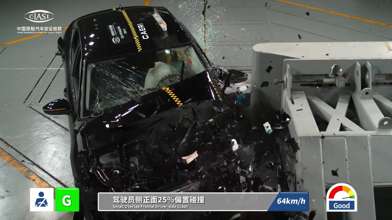 The 2024 Volkswagen Magotan - C-IASI Crashworthiness Tests