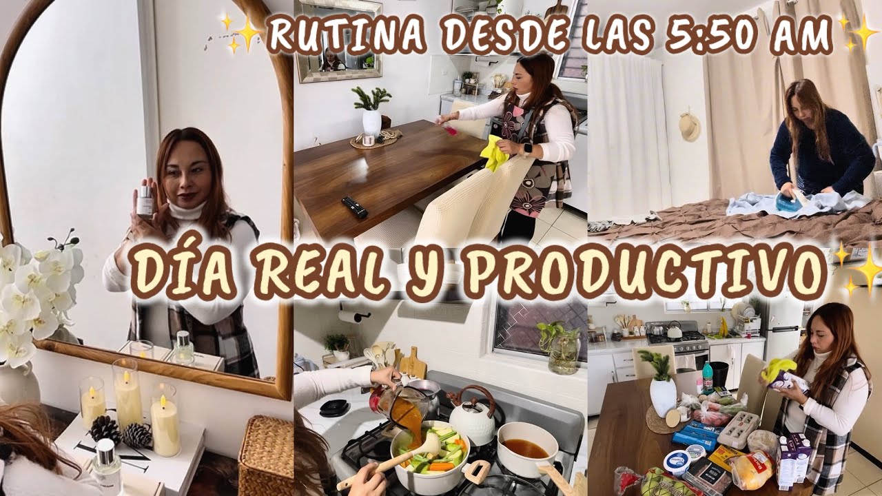 5:50am Empezando con todo😳Limpieza y Rutina #vidareal #cocina #hogar #limpieza #dossier 