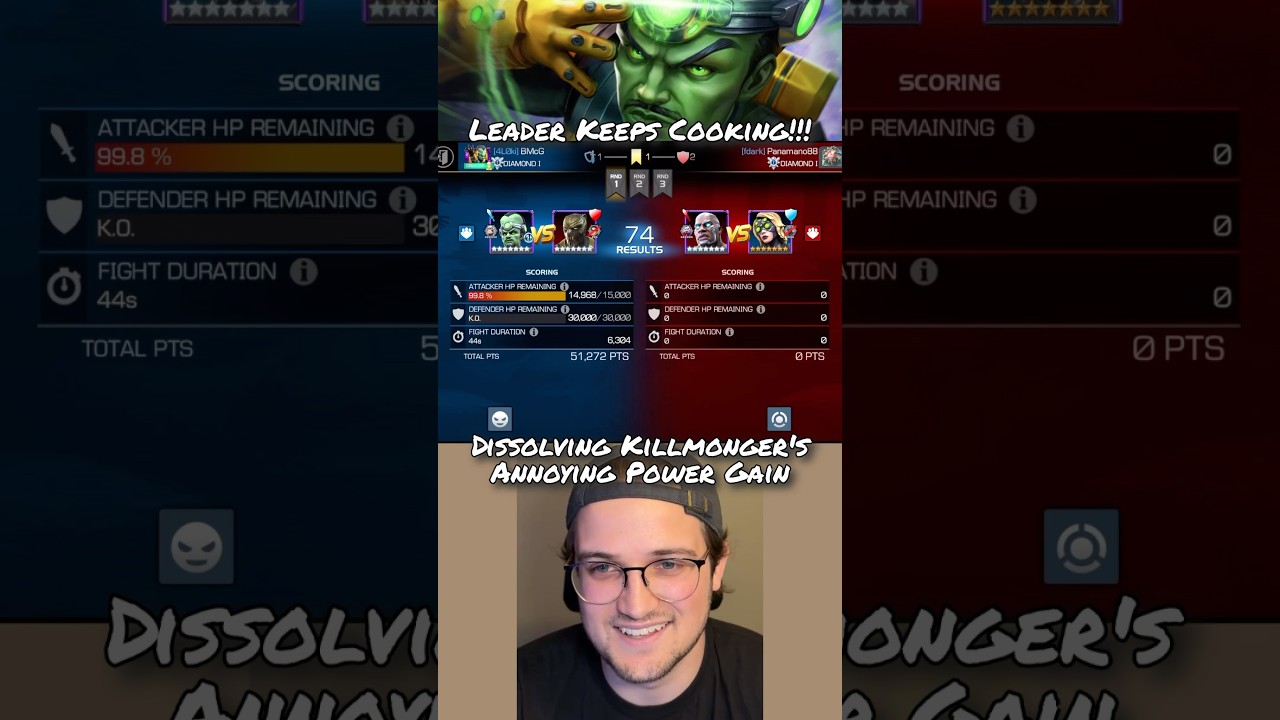 I Just Can&rsquo;t Stop Using Leader #marvelcontestofchampions #mcoc #battlegrounds
