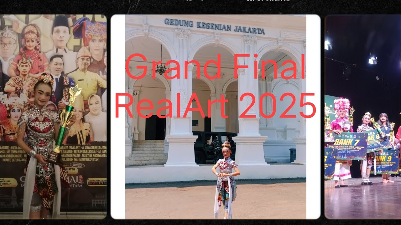 Penampilan spektakuler Calista Yara di Grand Final Real Art 2025 goes to Malaysia 