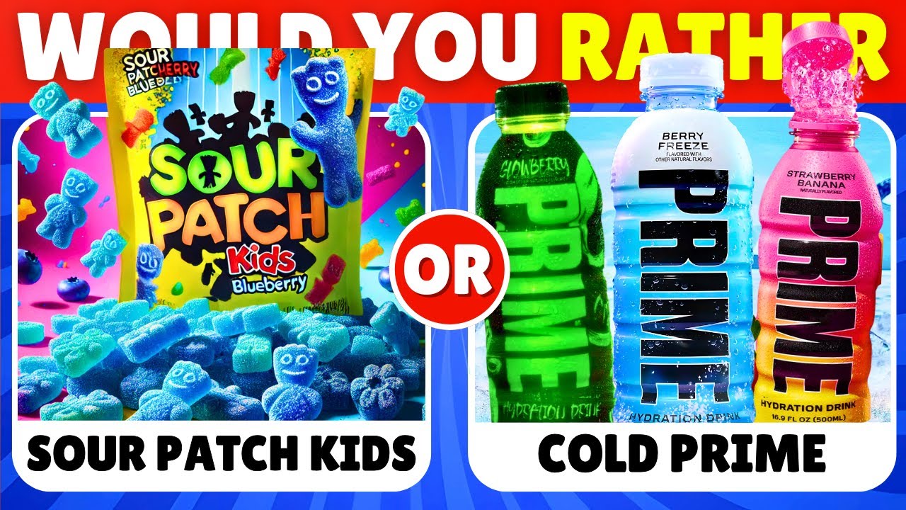 Would You Rather Sweets & Drink Edition 🍫🥤