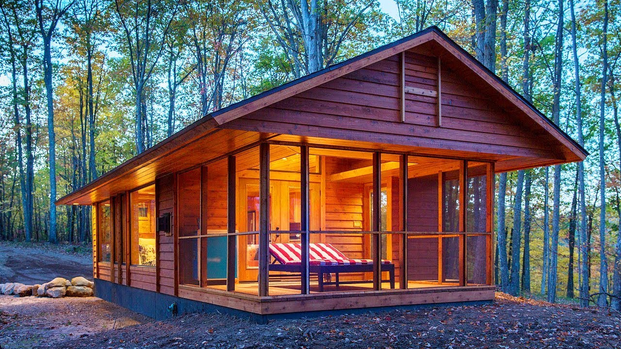 Amazing The 400-sq.-ft. Park Model Tiny Home Built Like A Cabin | Living Design For A Tiny House