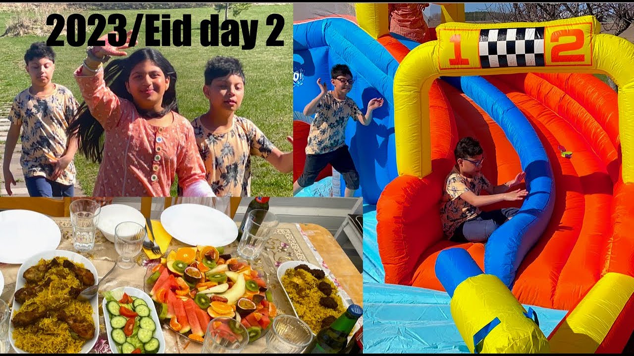 Eid-al-Fitr 2023 Celebration (day 2) | twins Eid-al-Fitr in Sweden