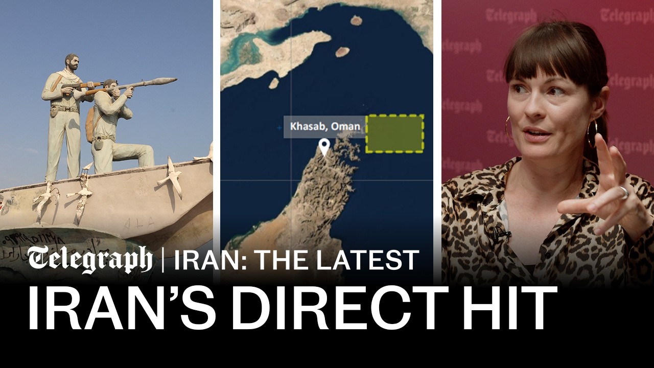 Iran strikes ship in Strait of Hormuz after Trump threatens to bomb Oman | Iran war news today