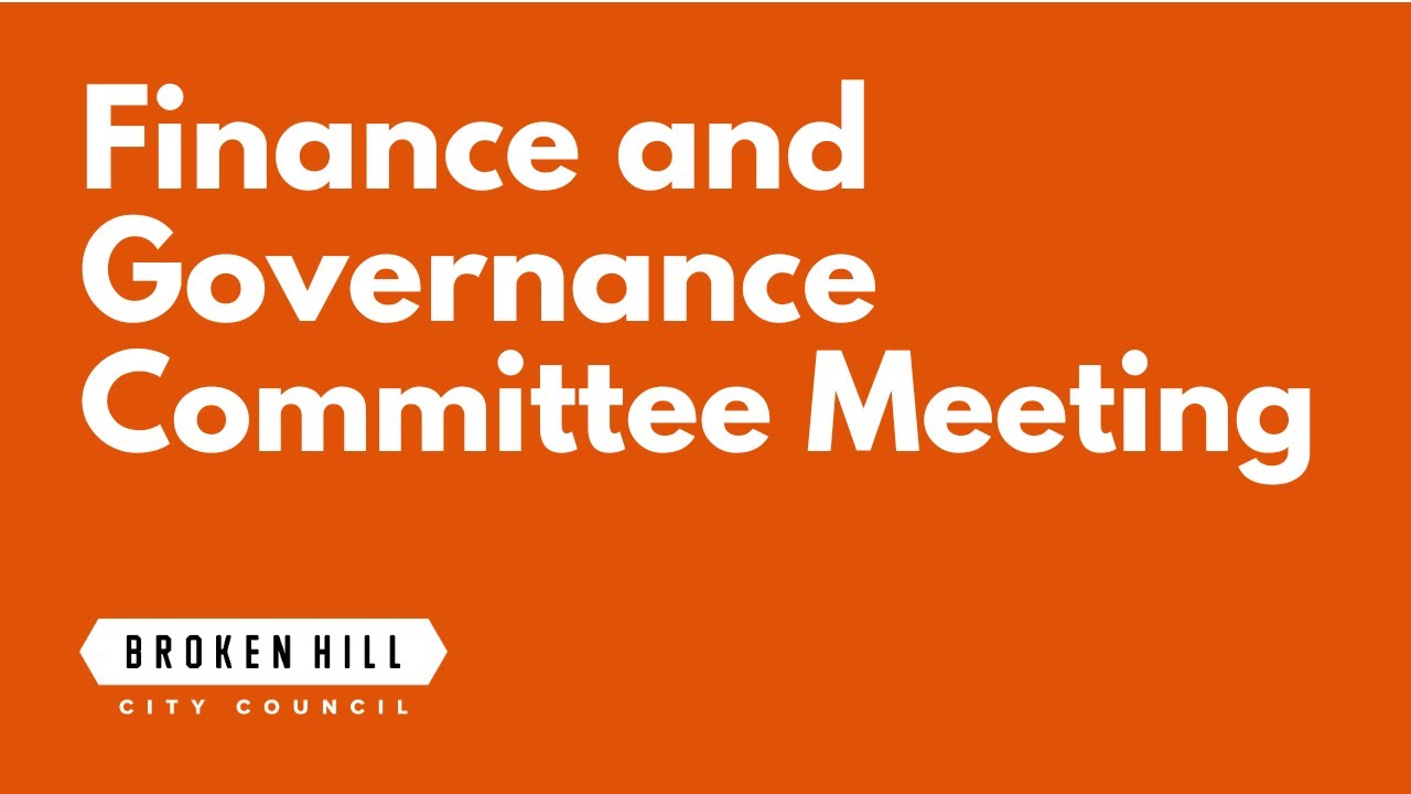 Finance and Governance Committee | October 2025