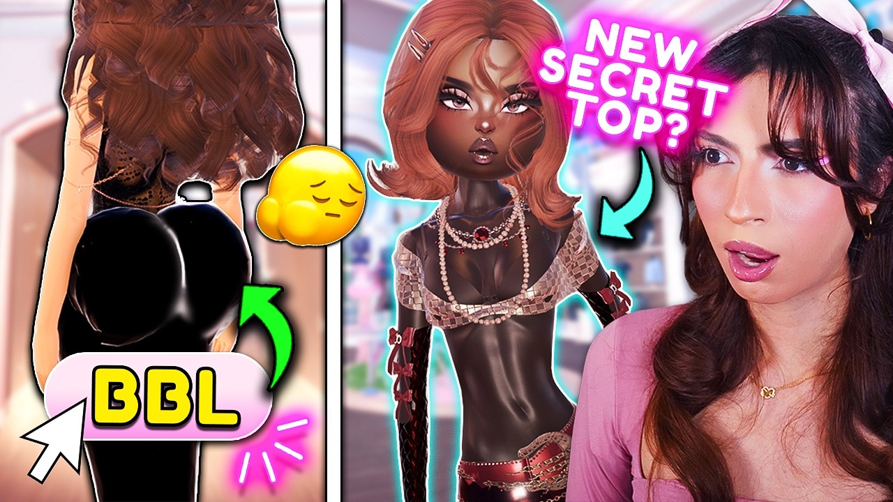REACTING to INSANE DTI TIKTOKS w/ HIDDEN ITEMS & Secret Updates! | ROBLOX Dress to Impress