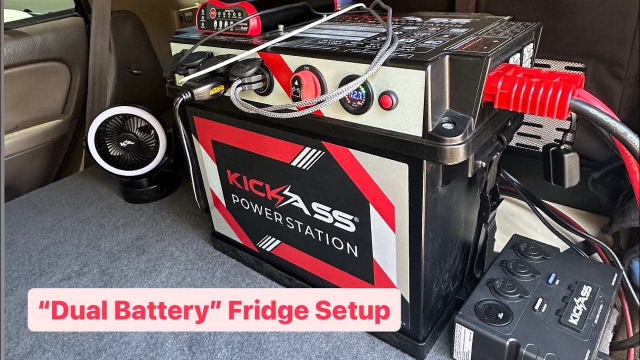 KickAss Powerstation with 75L Fridge