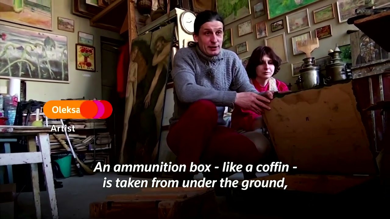 Turning military ammo boxes into Christian icons