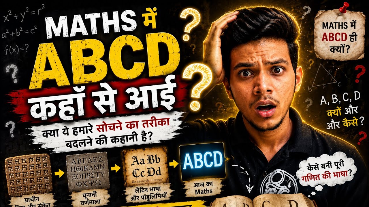 basic of Algebra | maths main abcd kaha se ayi | maths ki neev L-13| What is algebra | ✅🔥