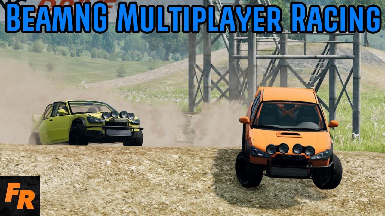 Silly Races On BeamNG Drive Multiplayer