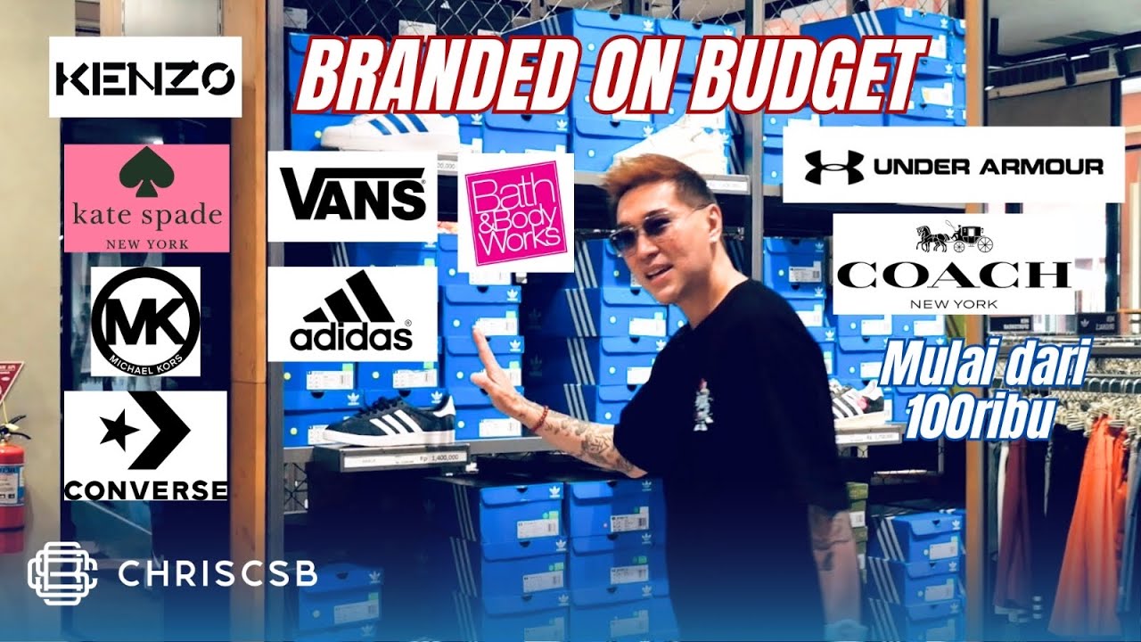 Branded on Budget Mulai dri 100rb di Villaggio Outlet! Under Armour, Coach, Kate Spade, Adidas, DLL